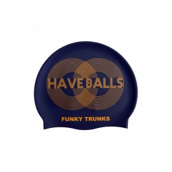 Czepek Pływacki Silikonowy Funky Trunks Golden Balls