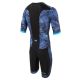 Strój Triathlonowy Zone3 Activate+ Full Zip Short Sleeve Tropical Palm Męski